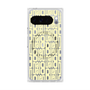 プレミアムスクエアケース with Pixelsnap［ LANVIN en Bleu - Logo Pattern - Yellow ］