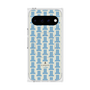 プレミアムスクエアケース with Pixelsnap［ LANVIN en Bleu Monogram Blue - ランバン ブルーモノグラム ］
