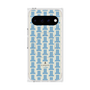 プレミアムスクエアケース with Pixelsnap［ LANVIN en Bleu Monogram Blue - ランバン ブルーモノグラム ］