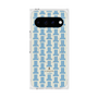 プレミアムスクエアケース with Pixelsnap［ LANVIN en Bleu Monogram Blue - ランバン ブルーモノグラム ］