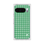 プレミアムスクエアケース with Pixelsnap［ Checkered Green - ギンガムチェック グリーン ］