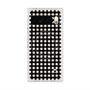 プレミアムスクエアケース with Pixelsnap［ Checkered Purple - ギンガムチェック ブラック ］