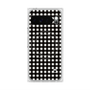 プレミアムスクエアケース with Pixelsnap［ Checkered Purple - ギンガムチェック ブラック ］