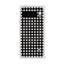 プレミアムスクエアケース with Pixelsnap［ Checkered Purple - ギンガムチェック ブラック ］