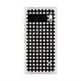 プレミアムスクエアケース with Pixelsnap［ Checkered Purple - ギンガムチェック ブラック ］