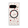 プレミアムスクエアケース with Pixelsnap［ Dippin dots Red - ディッピンドッツ レッド ］