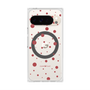 プレミアムスクエアケース with Pixelsnap［ Dippin dots Red - ディッピンドッツ レッド ］