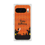 プレミアムスクエアケース with Pixelsnap［ Halloween World - Orange ］