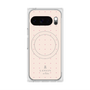 プレミアムスクエアケース with Pixelsnap［ LANVIN en Bleu Tiny dots Pink - ランバン ドット ピンク ］