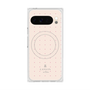 プレミアムスクエアケース with Pixelsnap［ LANVIN en Bleu Tiny dots Pink - ランバン ドット ピンク ］