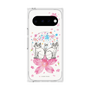 プレミアムスクエアケース with Pixelsnap［ おかべてつろう - きみに花束を ］