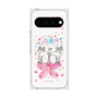 プレミアムスクエアケース with Pixelsnap［ おかべてつろう - きみに花束を ］
