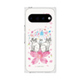 プレミアムスクエアケース with Pixelsnap［ おかべてつろう - きみに花束を ］