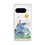 プレミアムスクエアケース with Pixelsnap［ おかべてつろう - 上を目指していきましょう ］