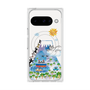 プレミアムスクエアケース with Pixelsnap［ おかべてつろう - 上を目指していきましょう ］