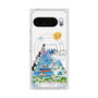 プレミアムスクエアケース with Pixelsnap［ おかべてつろう - 上を目指していきましょう ］