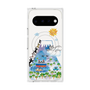 プレミアムスクエアケース with Pixelsnap［ おかべてつろう - 上を目指していきましょう ］