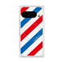 プレミアムスクエアケース with Pixelsnap［ Big Stripe - Red × Blue ］