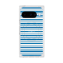 プレミアムスクエアケース with Pixelsnap［ Small Border - Blue ］