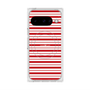 プレミアムスクエアケース with Pixelsnap［ Small Border - Red ］