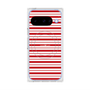 プレミアムスクエアケース with Pixelsnap［ Small Border - Red ］