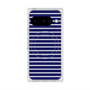 プレミアムスクエアケース with Pixelsnap［ Middle Border - Blue ］