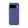 プレミアムスクエアケース with Pixelsnap［ Middle Border - Blue ］