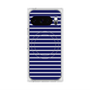 プレミアムスクエアケース with Pixelsnap［ Middle Border - Blue ］