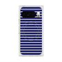 プレミアムスクエアケース with Pixelsnap［ Middle Border - Blue ］