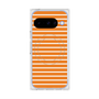 プレミアムスクエアケース with Pixelsnap［ Middle Border - Orange ］