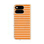 プレミアムスクエアケース with Pixelsnap［ Middle Border - Orange ］