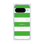 プレミアムスクエアケース with Pixelsnap［ Big Border - Green ］