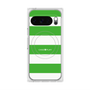 プレミアムスクエアケース with Pixelsnap［ Big Border - Green ］