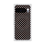 プレミアムスクエアケース with Pixelsnap［ Small Dot - Black ］