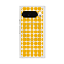 プレミアムスクエアケース with Pixelsnap［ Big Dot - Yellow ］