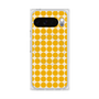 プレミアムスクエアケース with Pixelsnap［ Big Dot - Yellow ］