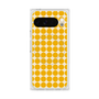 プレミアムスクエアケース with Pixelsnap［ Big Dot - Yellow ］