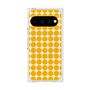 プレミアムスクエアケース with Pixelsnap［ Big Dot - Yellow ］