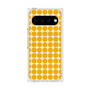 プレミアムスクエアケース with Pixelsnap［ Big Dot - Yellow ］