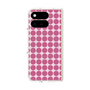 プレミアムスクエアケース with Pixelsnap［ Big Dot - Pink ］