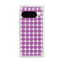 プレミアムスクエアケース with Pixelsnap［ Big Dot - Purple ］