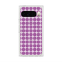 プレミアムスクエアケース with Pixelsnap［ Big Dot - Purple ］