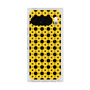 プレミアムスクエアケース with Pixelsnap［ Shower Dot - Yellow ］