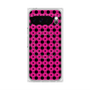 プレミアムスクエアケース with Pixelsnap［ Shower Dot - Pink ］