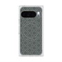 プレミアムスクエアケース with Pixelsnap［ Dot Circle - Gray ］