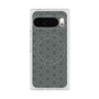 プレミアムスクエアケース with Pixelsnap［ Dot Circle - Gray ］