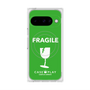 プレミアムスクエアケース with Pixelsnap［ FRAGILE - Green ］
