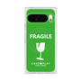 プレミアムスクエアケース with Pixelsnap［ FRAGILE - Green ］