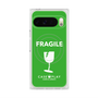 プレミアムスクエアケース with Pixelsnap［ FRAGILE - Green ］