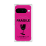 プレミアムスクエアケース with Pixelsnap［ FRAGILE - Pink ］